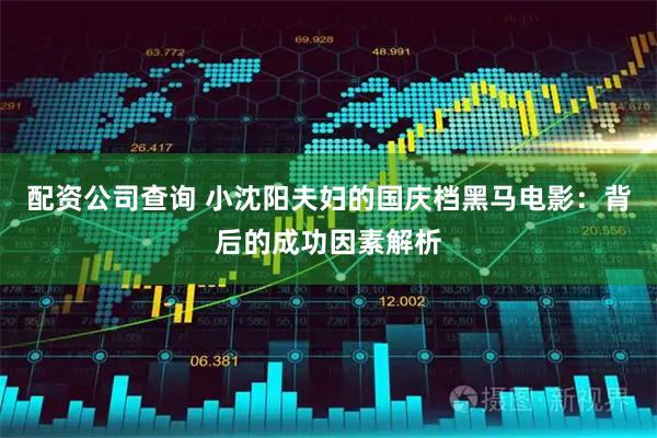 配资公司查询 小沈阳夫妇的国庆档黑马电影：背后的成功因素解析